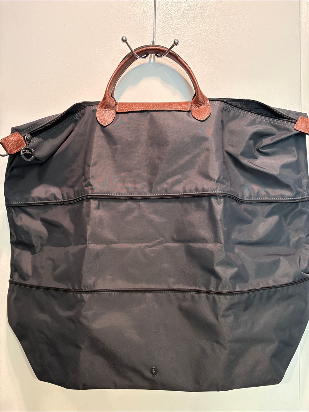 Longchamp Le Pliage One S Travel Bag Expandable in Black - Picture 4 of 11